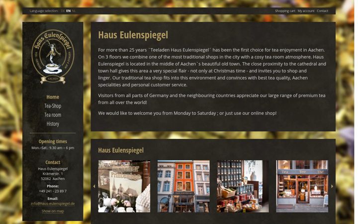Screenshot of haus-eulenspiegel.de