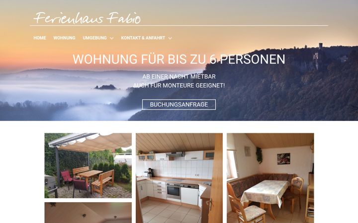 Screenshot of haus-fabio.de