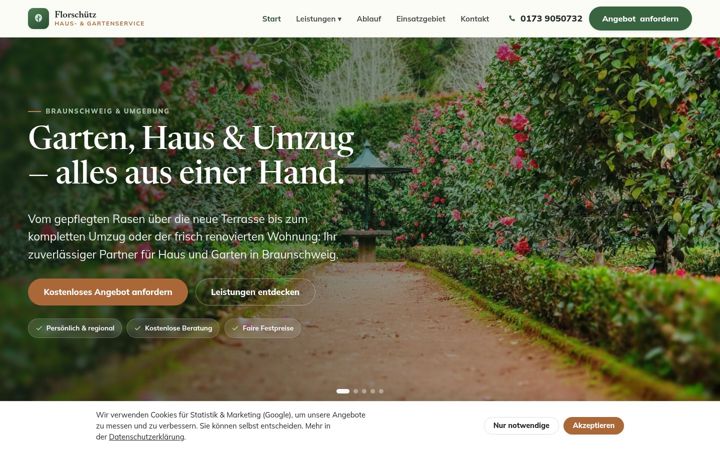 Screenshot of haus-garten-service-bs.de