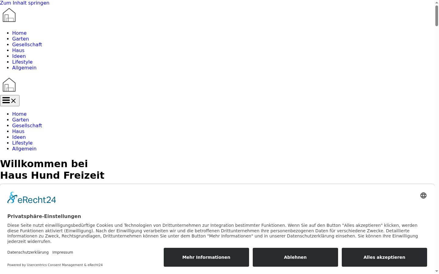 Screenshot tal-banner tal-kunsens muri qabel kwalunkwe interazzjoni