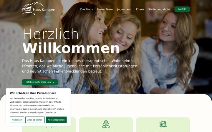 Screenshot ta' haus-kanapee.de