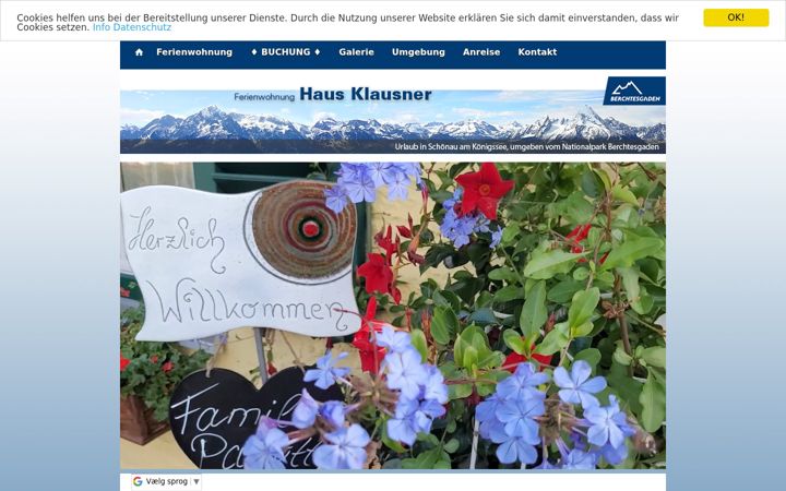 Screenshot ta' haus-klausner.de