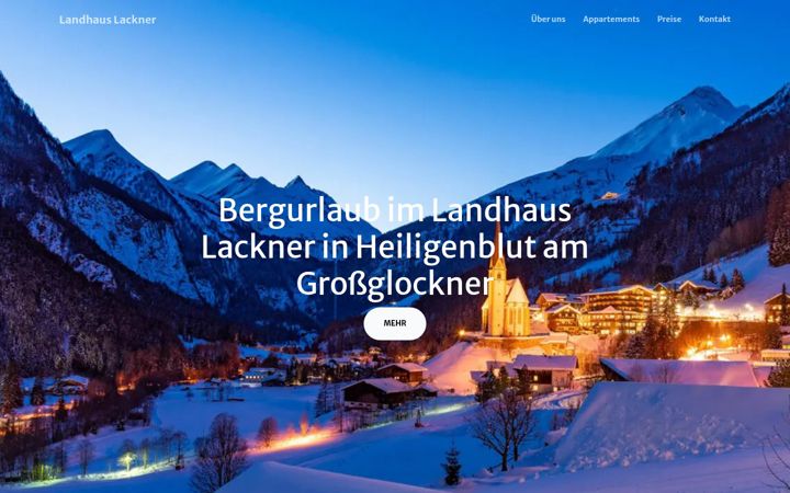 Screenshot of haus-lackner.at