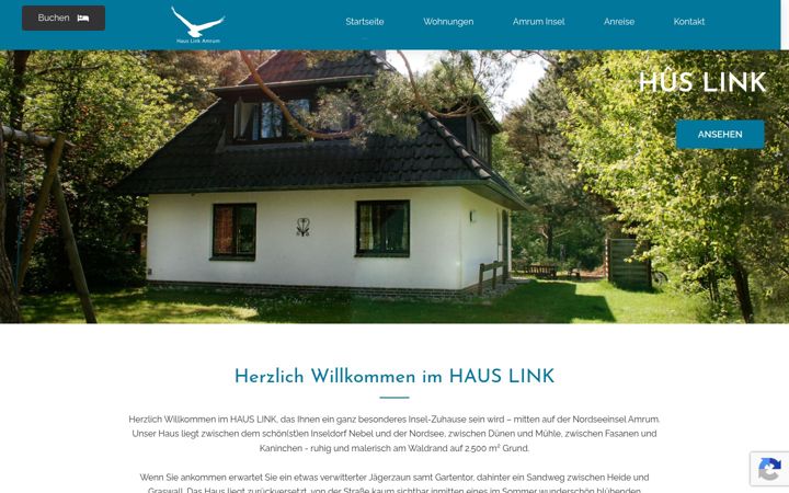 Screenshot ta' haus-link-amrum.de