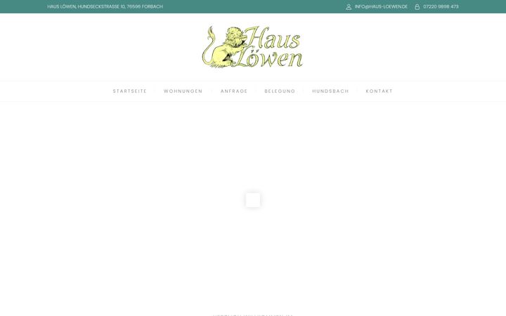 Screenshot of haus-loewen.de