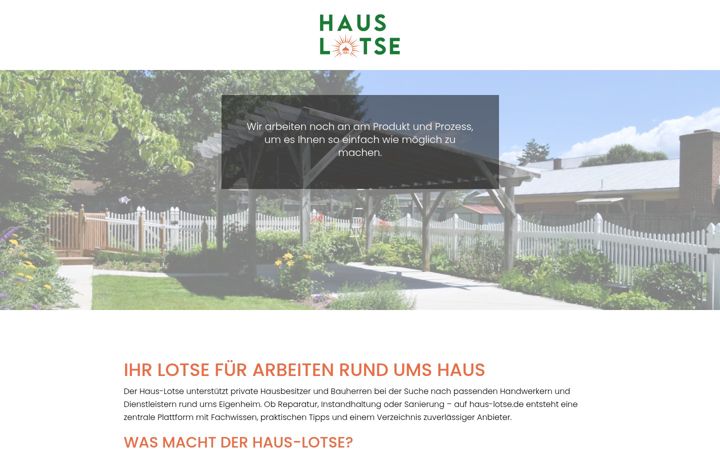 Screenshot of haus-lotse.de