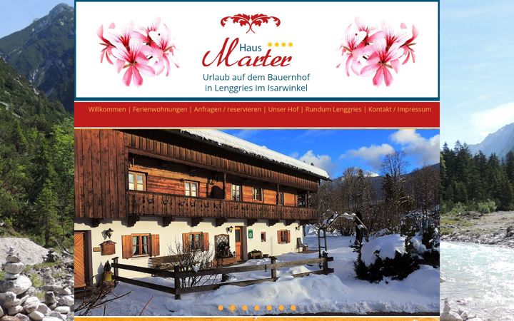 Screenshot of haus-marter.de