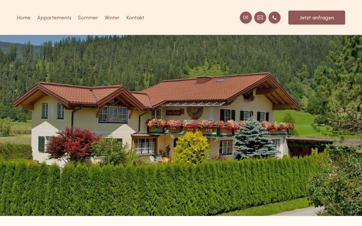 Screenshot of haus-martina.com