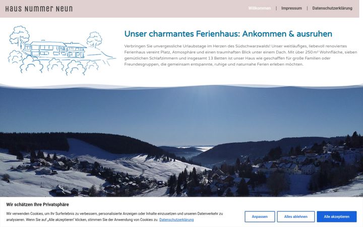 Screenshot of haus-nummer-neun.com