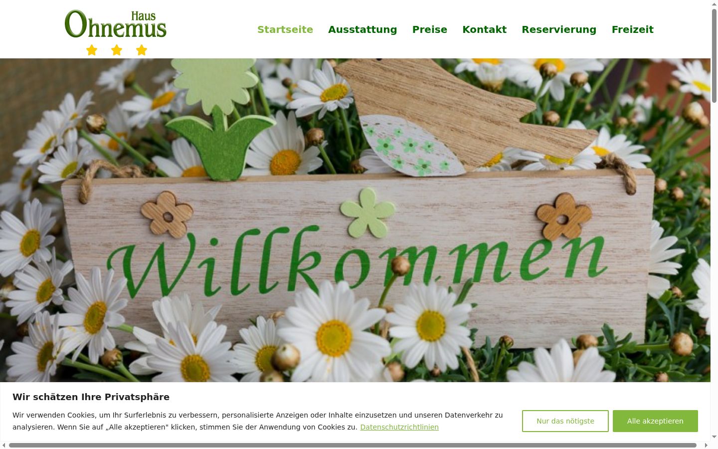 Ekraanipilt nõusolekubännerist, mida näidati enne mis tahes suhtlust