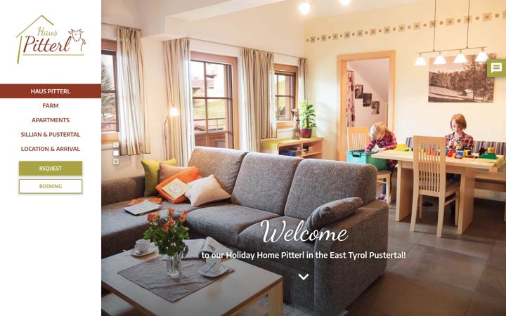 Screenshot of haus-pitterl.at