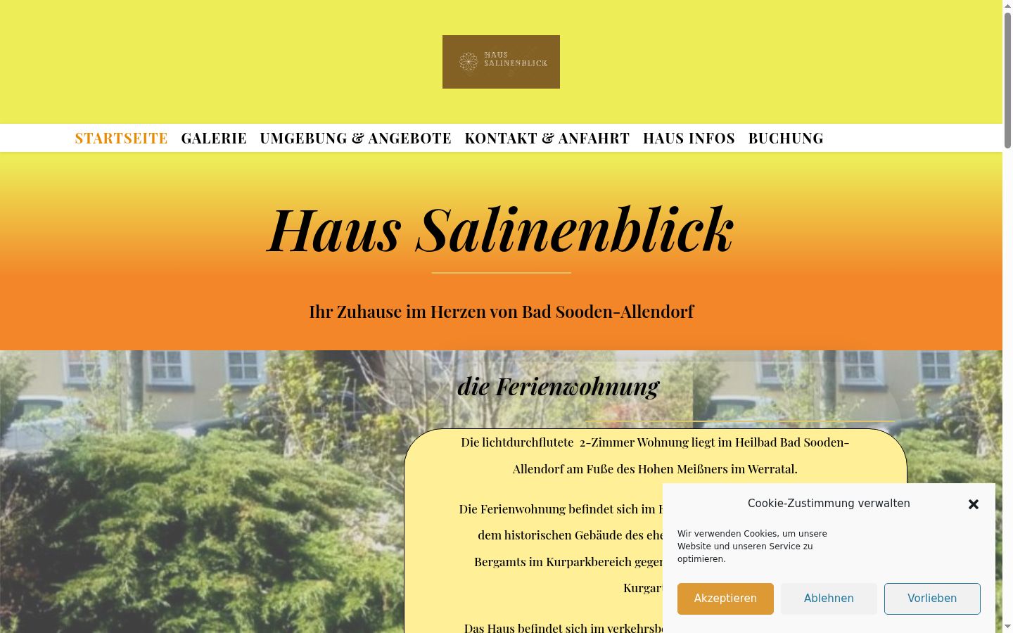 Screenshot tal-banner tal-kunsens muri qabel kwalunkwe interazzjoni