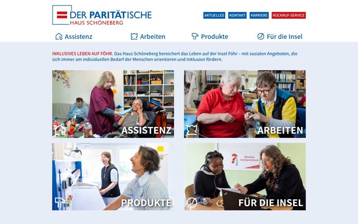 Snimka zaslona za haus-schoeneberg.de