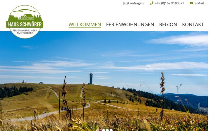 Screenshot of haus-schwoerer.de