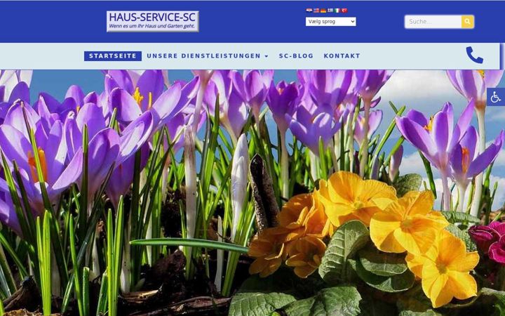 Screenshot of haus-service-sc.de