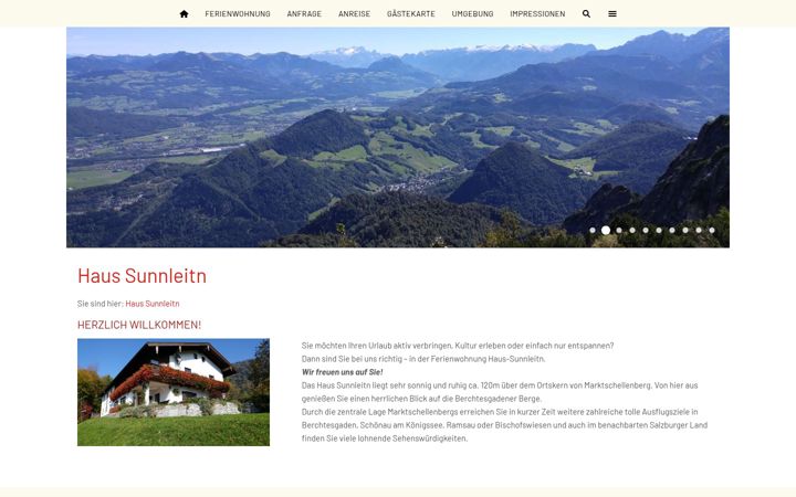 Screenshot of haus-sunnleitn.de