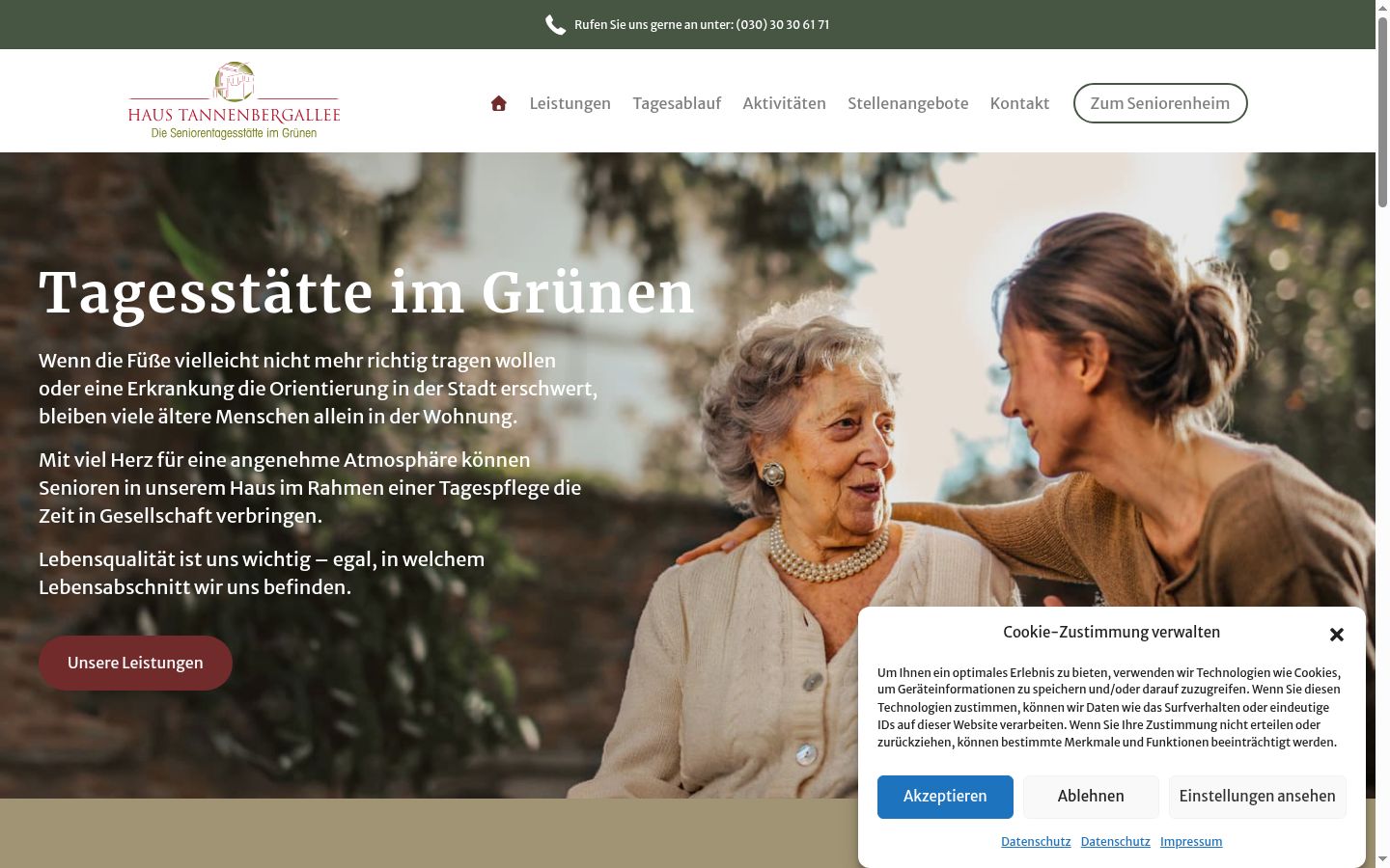 Screenshot tal-banner tal-kunsens muri qabel kwalunkwe interazzjoni