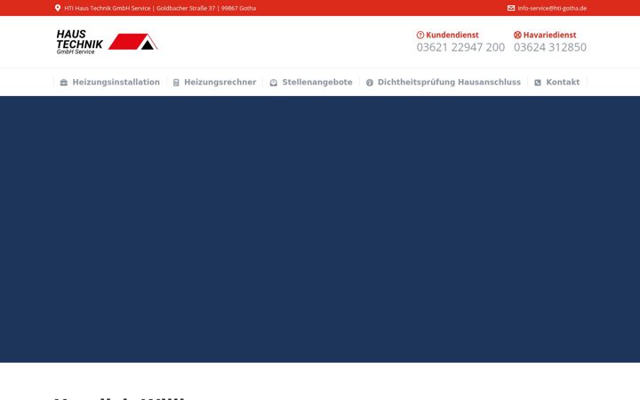 Screenshot of haus-technik-service.de