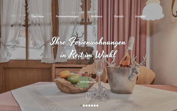 Screenshot of haus-theresa.com