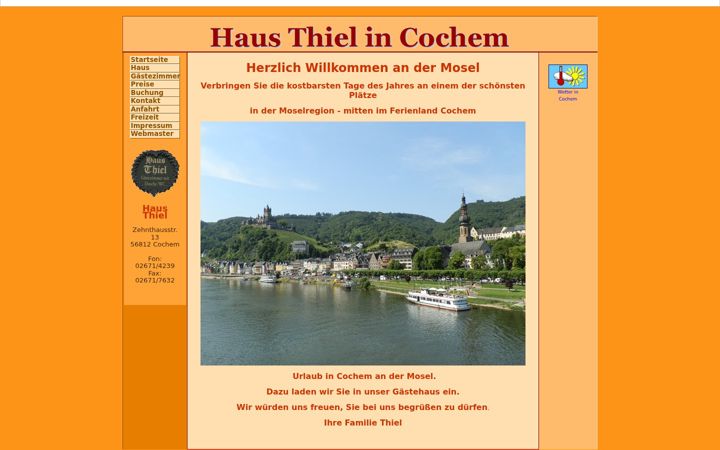 Screenshot of haus-thiel.eu