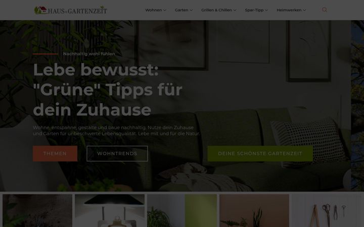 Screenshot of haus-und-gartenzeit.com