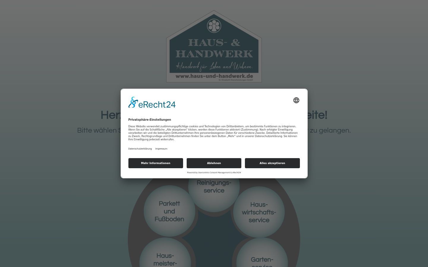 Screenshot tal-banner tal-kunsens muri qabel kwalunkwe interazzjoni