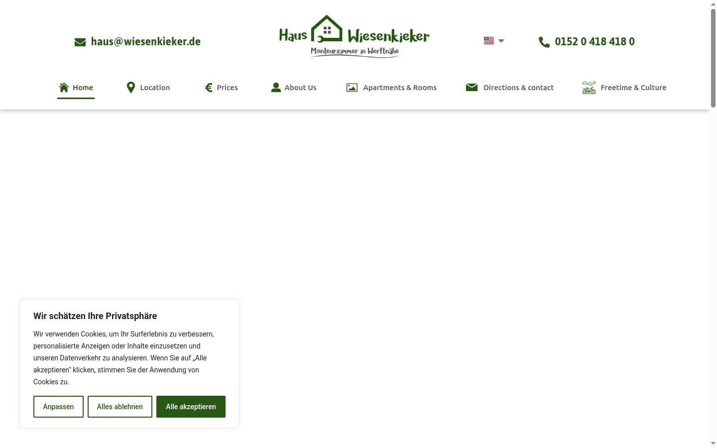 Screenshot tal-banner tal-kunsens muri qabel kwalunkwe interazzjoni