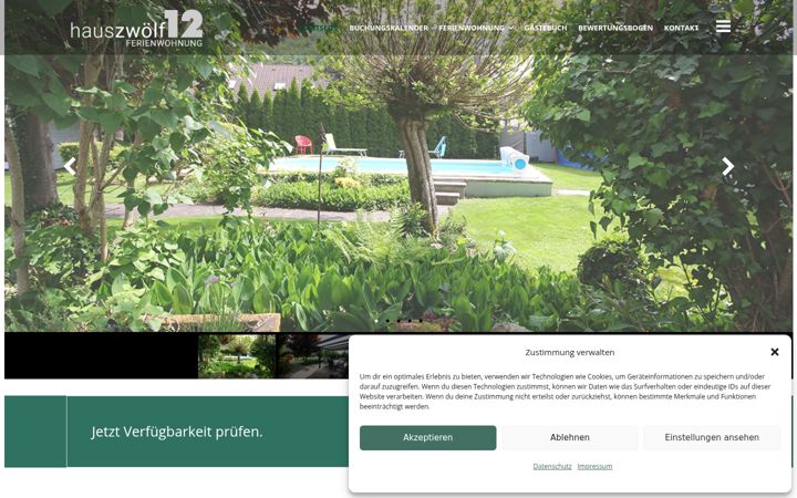 Screenshot of haus-zwoelf.de