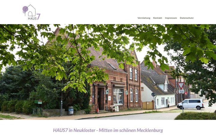 Képernyőkép: haus7neukloster.de