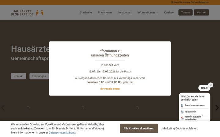 Screenshot von hausaerzte-bloherfelde.de