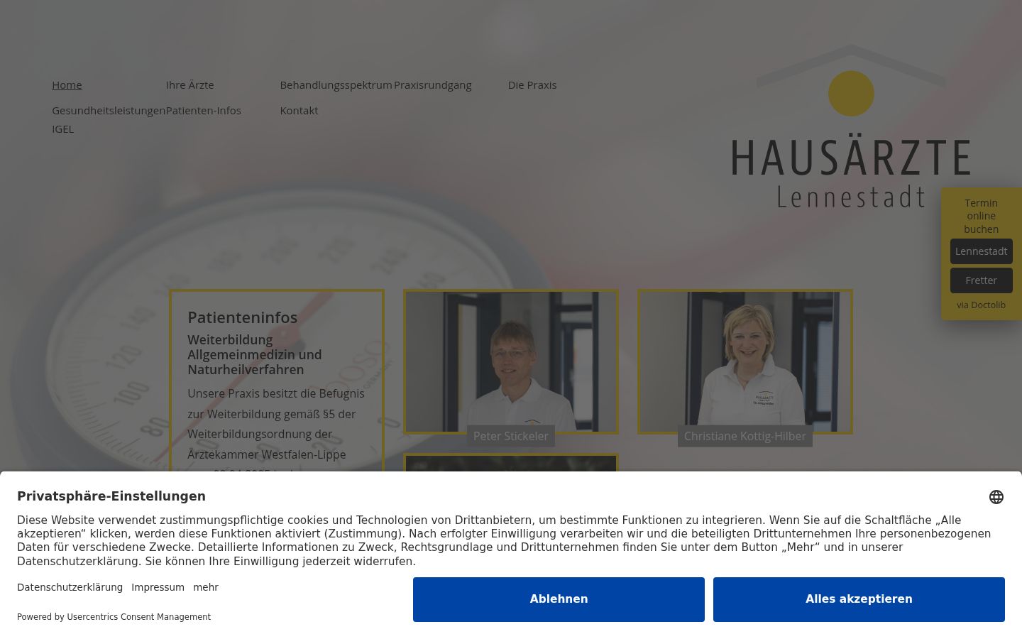 Screenshot tal-banner tal-kunsens muri qabel kwalunkwe interazzjoni