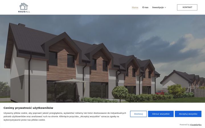 Screenshot of hausall.pl