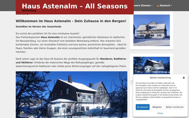 Screenshot of hausallseasons.de