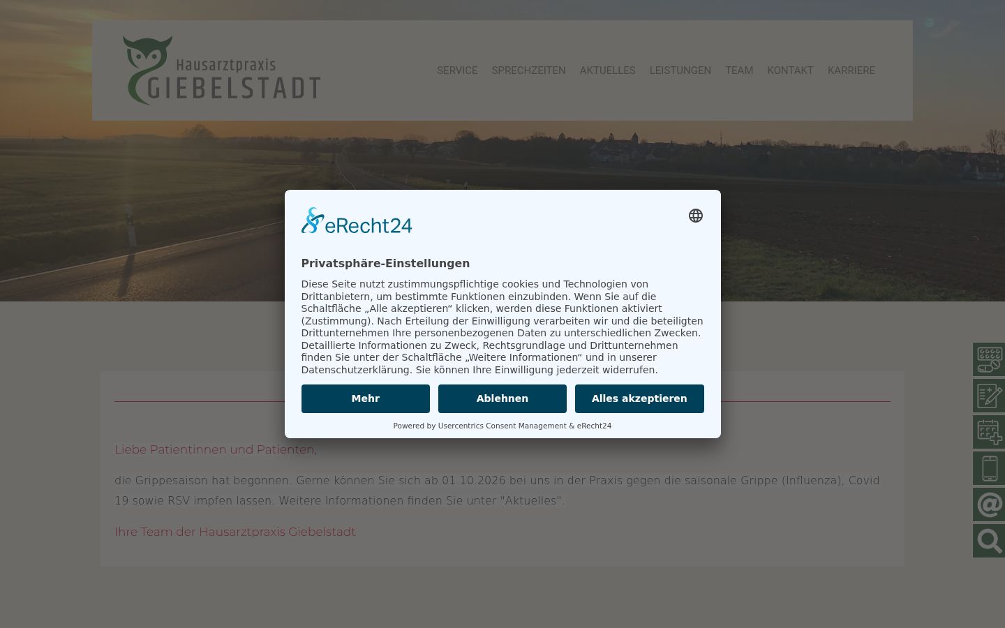 Sutikimo reklamjuostės, rodytos prieš bet kokią sąveiką, ekrano kopija