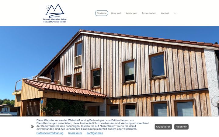 Screenshot of hausarzt-gmund.de