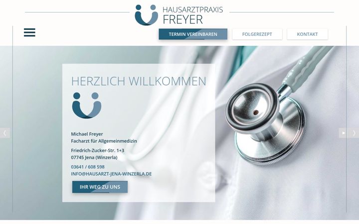 Képernyőkép: hausarzt-jena-winzerla.de
