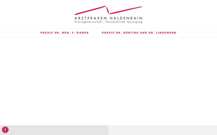 Screenshot of hausarzt-stuttgart-rot.de
