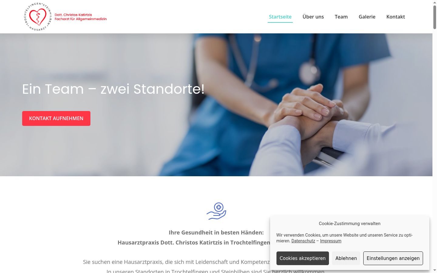 Sutikimo reklamjuostės, rodytos prieš bet kokią sąveiką, ekrano kopija