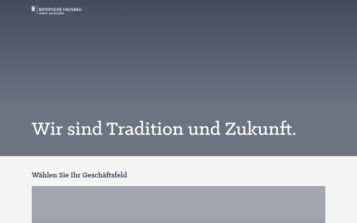 Screenshot of hausbau.de