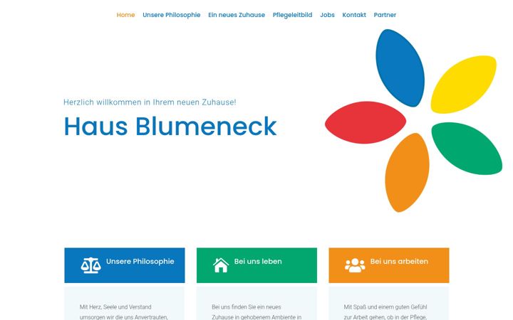 Screenshot di hausblumeneck.de