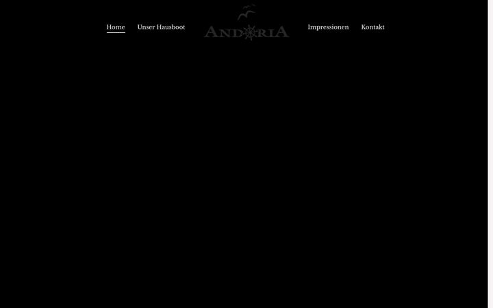 Screenshot of hausboot-andoria.de