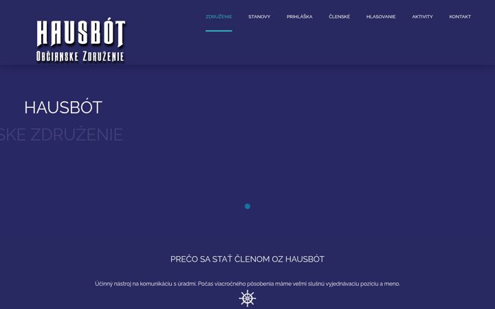 Screenshot of hausbot.org