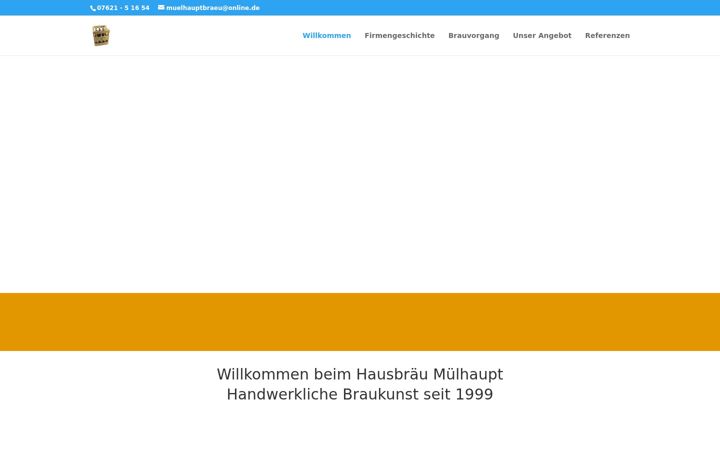 Screenshot di hausbraeu-muelhaupt.de