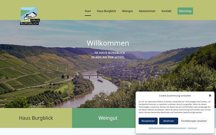 Screenshot di hausburgblick.de