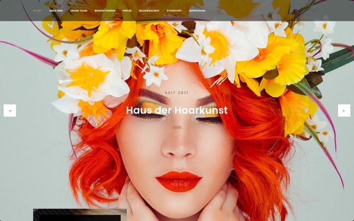 Screenshot of hausderhaarkunst.de
