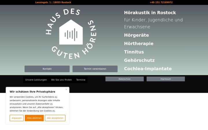 Screenshot di hausdesgutenhoerens.de