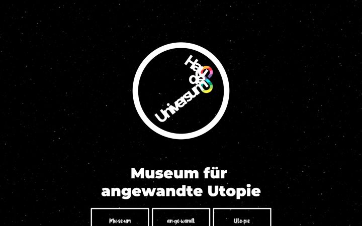 Screenshot of hausdesuniversums.de