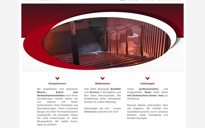 Screenshot of hausdoerfer-messebau.de