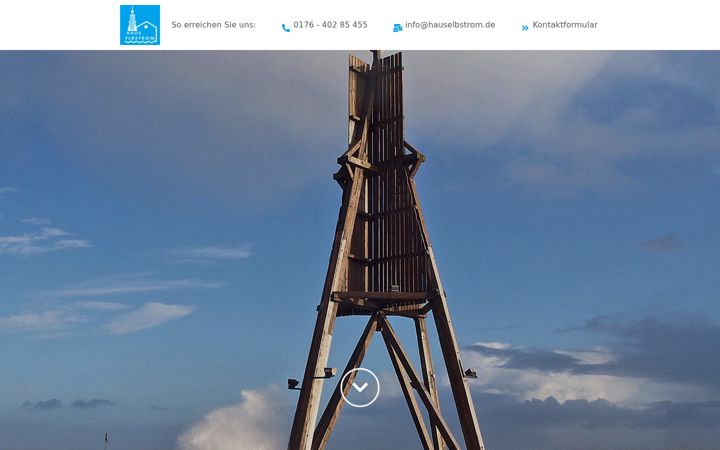 Screenshot of hauselbstrom.de