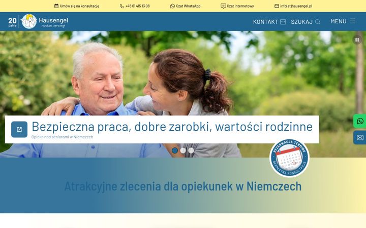 Screenshot of hausengel.pl